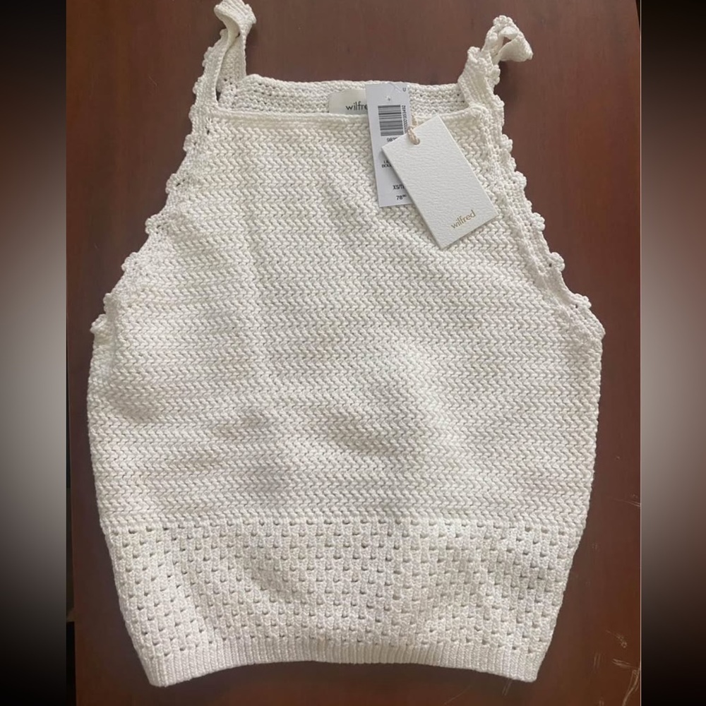 Aritzia Knit Sleeveless Top NWT